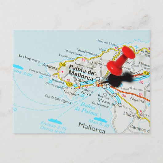 Carte Postale Palma de Majorque, Espagne (Devant)