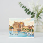 Carte Postale Palma de Majorque Espagne (Debout devant)