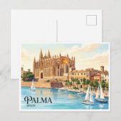 Carte Postale Palma de Majorque Espagne (Devant / Derrière)