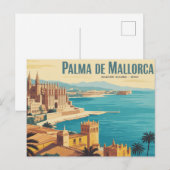 Carte Postale Palma de Majorque Îles Baléares (Devant / Derrière)