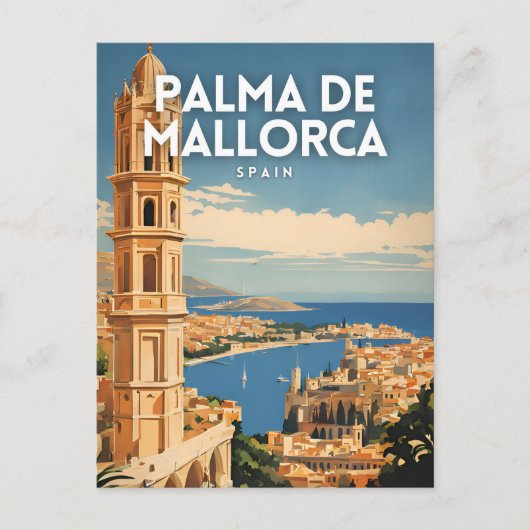 Carte Postale Palma De Mallorca Espagne Voyage (Devant)