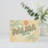 Carte Postale Palma de Mallorca , Sun & Fun (Debout devant)