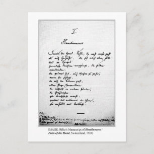 CARTE POSTALE PALME DE LA MAIN