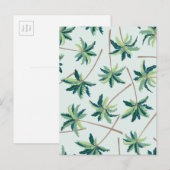 Carte Postale Palme de queue australienne tropicale (Devant / Derrière)