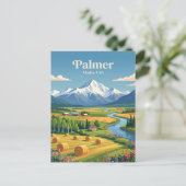 Carte Postale Palmer Alaska (Debout devant)