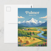 Carte Postale Palmer Alaska (Devant / Derrière)