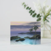 Carte Postale Palmes calmes (Debout devant)