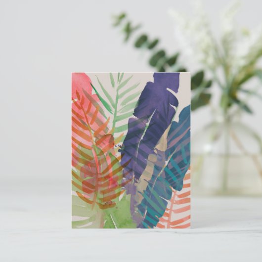 Carte Postale Palmes électriques (Debout devant)