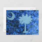 Carte Postale Palmetto de Caroline du Sud (Devant / Derrière)