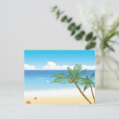 Carte Postale palmier (Debout devant)