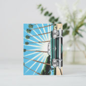 Carte Postale Palmier d'art pop corvair (Debout devant)