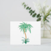 Carte Postale Palmier de dessin (Debout devant)