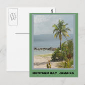 Carte Postale Palmier, Montego Bay Jamaïque juin 2011 (Devant / Derrière)