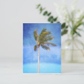 Carte Postale Palmier tropical (Debout devant)