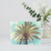 Carte Postale Palmier tropique vintage (Debout devant)