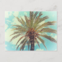 Palmier tropique vintage