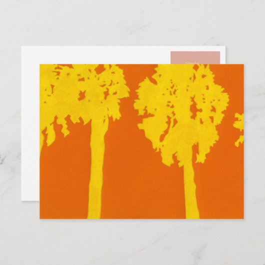 Carte Postale Palmiers (Devant / Derrière)