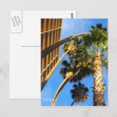 Carte Postale palmiers (Devant / Derrière)