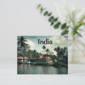 Carte Postale Palmiers au Kerala Inde (Debout devant)