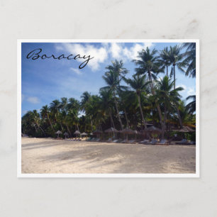 Carte Postale palmiers boracay