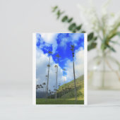 Carte Postale Palmiers de cire Cocora valley Colombie (Debout devant)