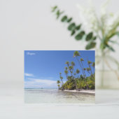 Carte Postale Palmiers de Rangiroa (Debout devant)