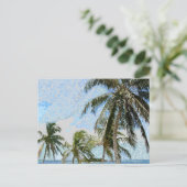 Carte Postale Palmiers exotiques (Debout devant)