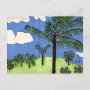 Carte Postale Palmiers hawaïens par Julia Hanna