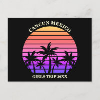 Palmiers noirs roses Vacances Plage tropicale