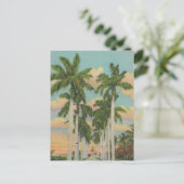 Carte Postale Palmiers royaux de Floride (Debout devant)