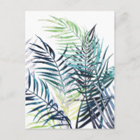 Palmiers Twilight - Feuilles tropicaux