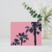 Carte Postale Palmiers Vintage (Debout devant)