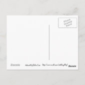 Carte postale Palms colorée (Dos)