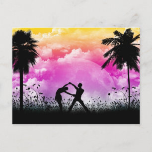 Carte postale Palmtree Romance