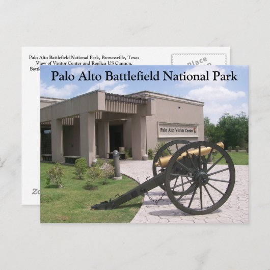 Carte Postale Palo Alto Visitor Center, Palo Alto Battlefield... (Devant / Derrière)