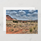 Carte Postale Palo Duro Canyon, Texas (Devant / Derrière)