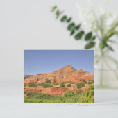 Carte Postale Palo Duro Canyon, Texas. Calques rocheux successif (Debout devant)