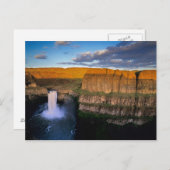 Carte Postale Palouse Falls à Washington (Devant / Derrière)