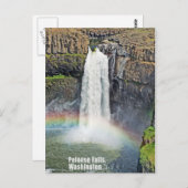 Carte Postale Palouse Falls State Park, Washington (Devant / Derrière)