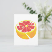 Carte Postale pamplemousse rose (Debout devant)