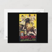 Carte Postale Pamplona San Fermin (Devant / Derrière)