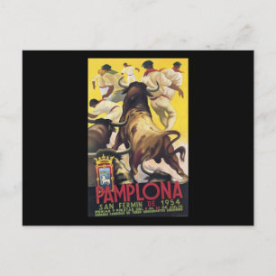 Carte Postale Pamplona San Fermin