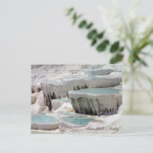 Carte Postale Pamukkale - Bleus Pools Romains, célèbre Turquie (Debout devant)