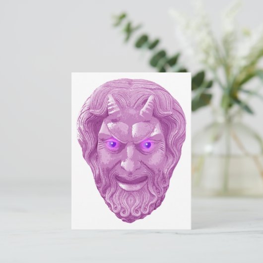 CARTE POSTALE PAN (Debout devant)