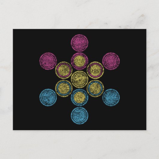 Carte Postale pan Cercles sacrés (Devant)