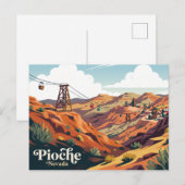 Carte Postale Panaca et Pioche États-Unis (Devant / Derrière)