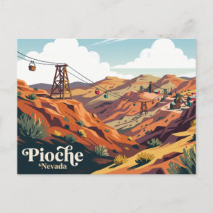 Carte Postale Panaca et Pioche États-Unis