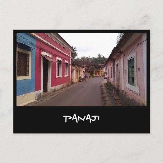 Carte Postale Panaji, Goa (Inde) (Devant)