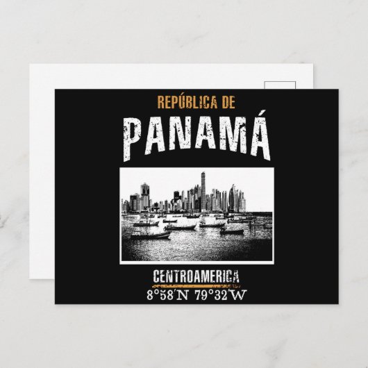 Carte Postale Panama (Devant / Derrière)