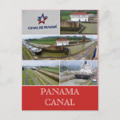 Carte Postale panama canal miraflores écluses (Devant)